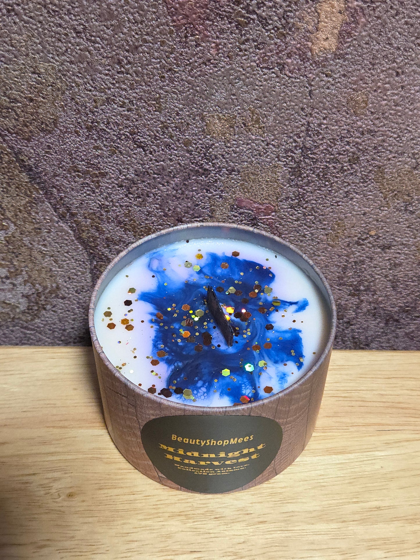 Midnight Harvest Brown Candle – Kentucky Bourbon, Mahonie & Houtachtig