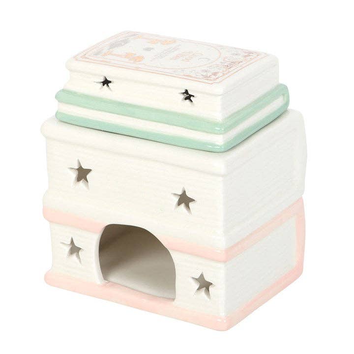 Boekenstapel Waxbrander