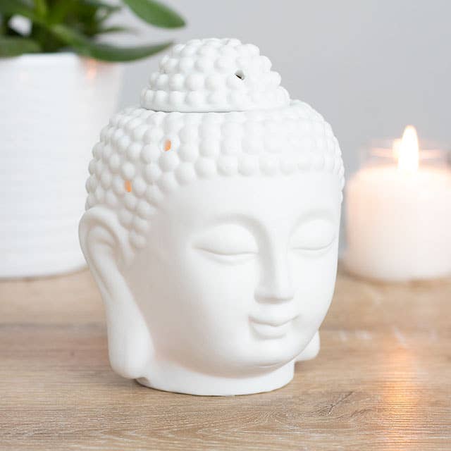Boeddha geurbrander wit