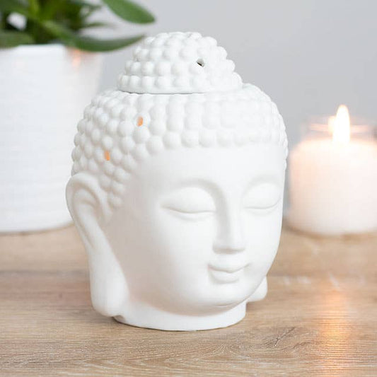 Boeddha Waxbrander Wit
