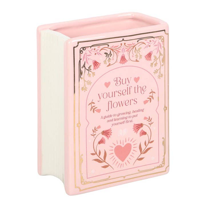 Boeken Vaas Roze