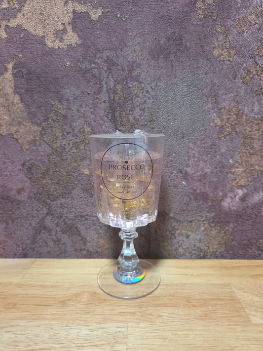 Prosecco Rose Candle M