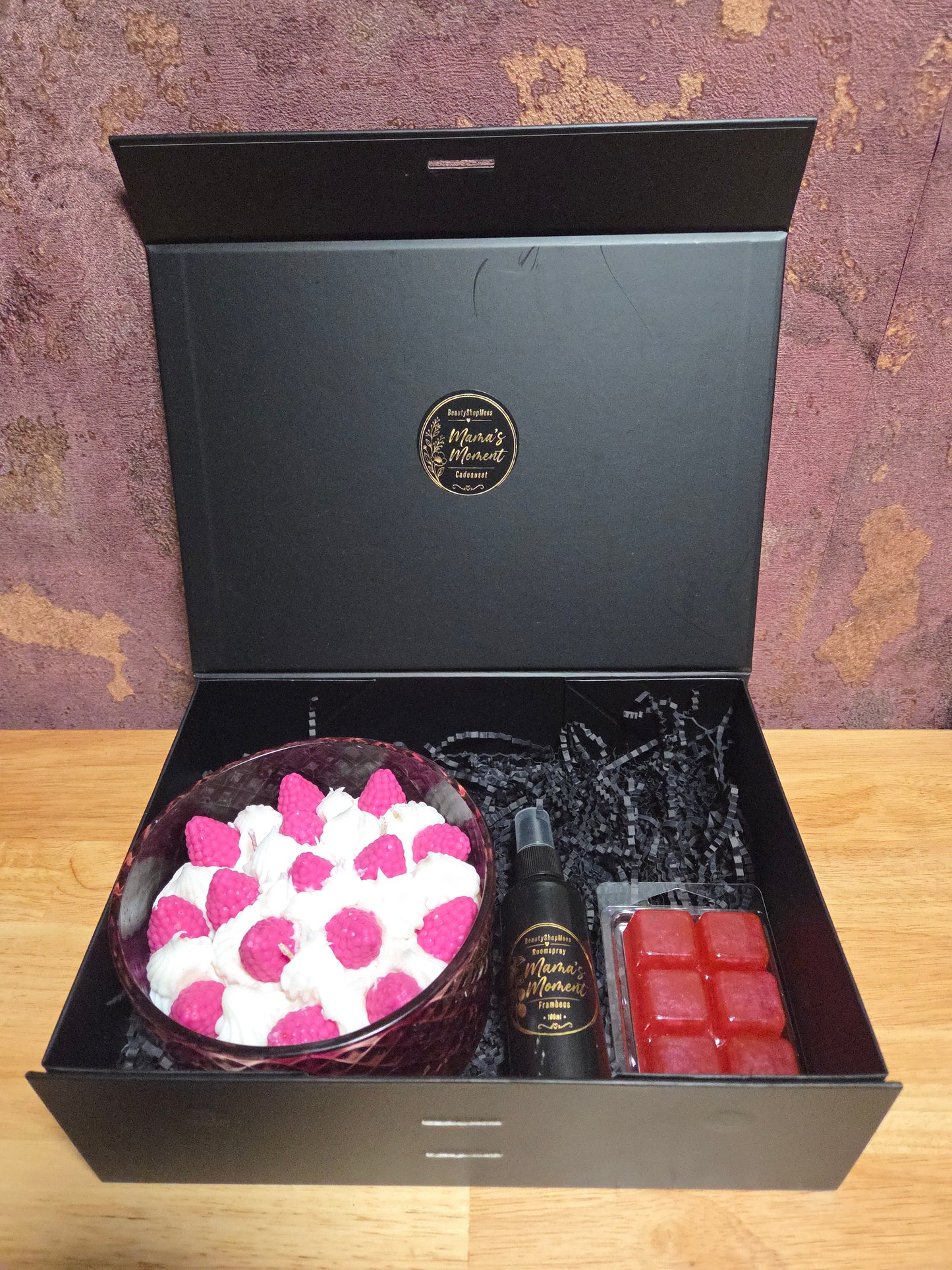 Mama’s Moment – Framboos Cadeauset