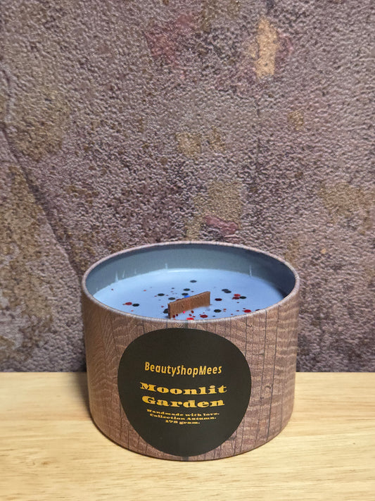 Moonlit Garden Brown Candle – Bergamot, Zwarte Thee & Betoverde Orchidee