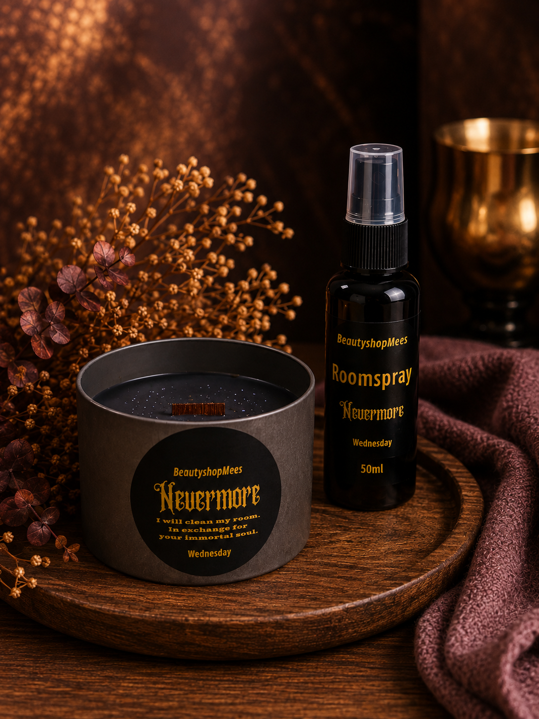 Wednesday – Nevermore Candle