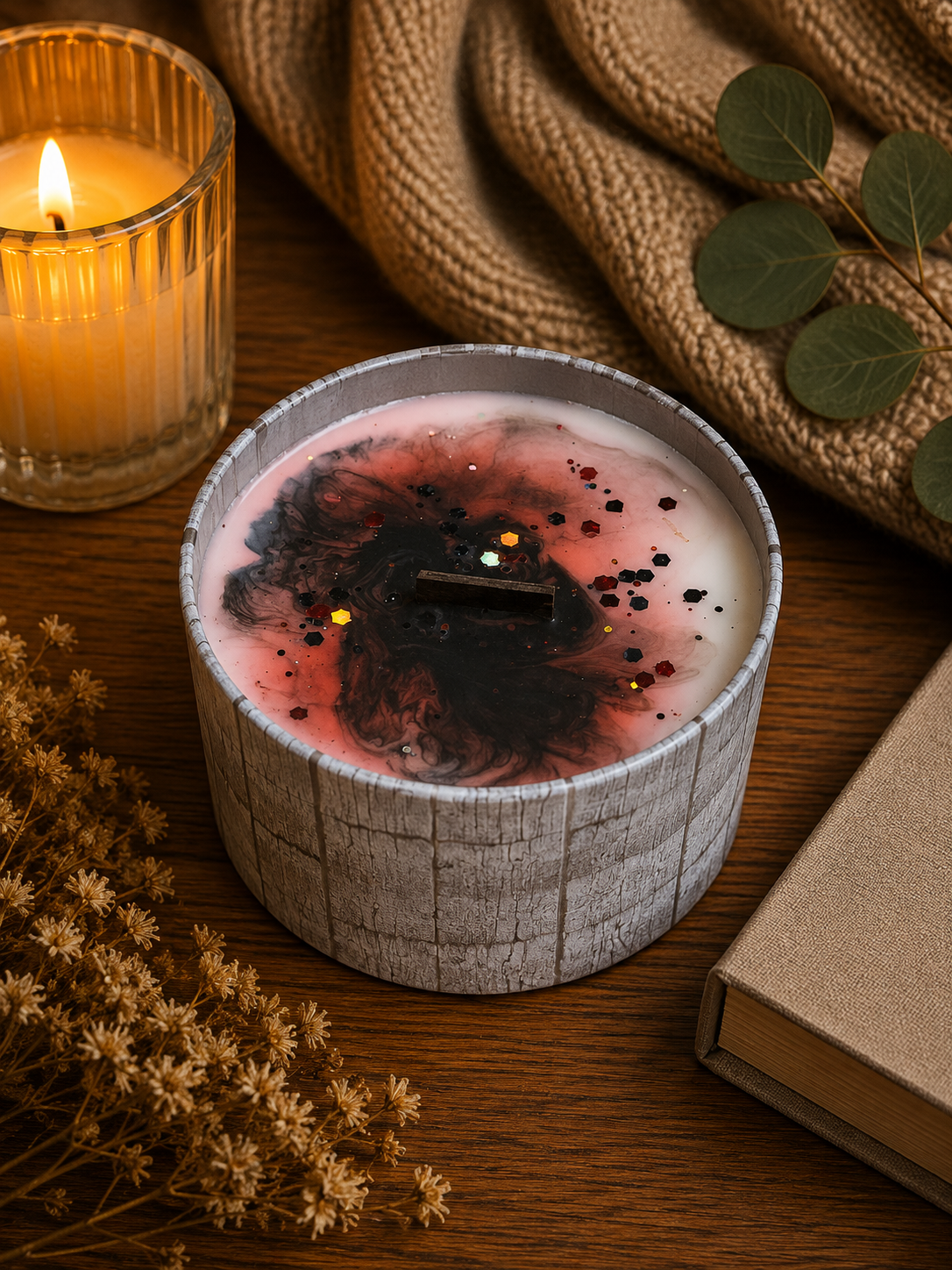 Velvet Smoke Gray – Roos, Donkere Honing & Tabak