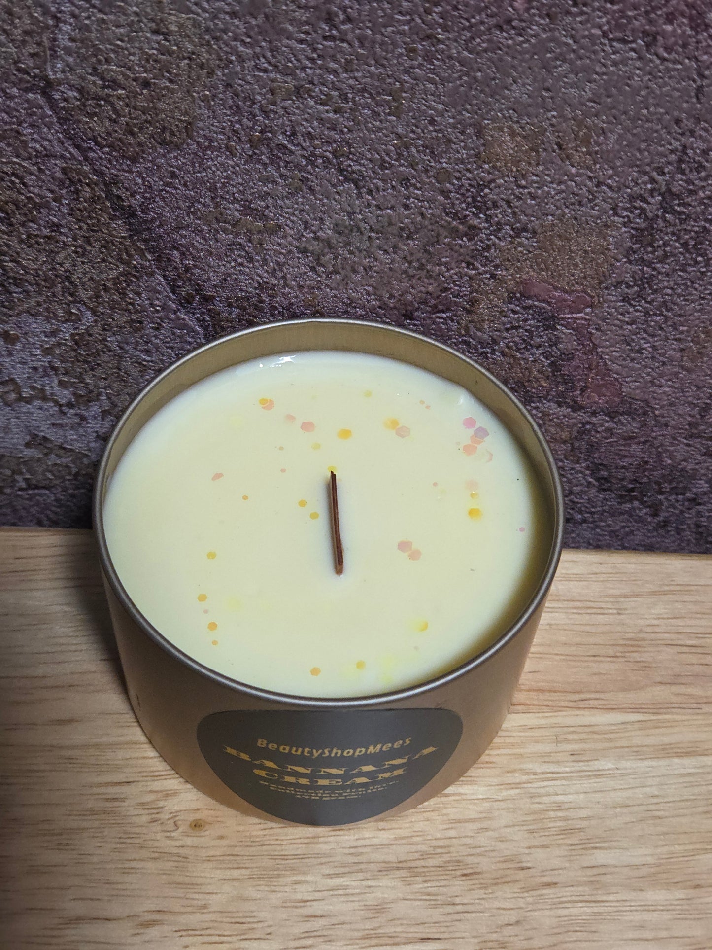 Fruits Gold Banana Cream Candle