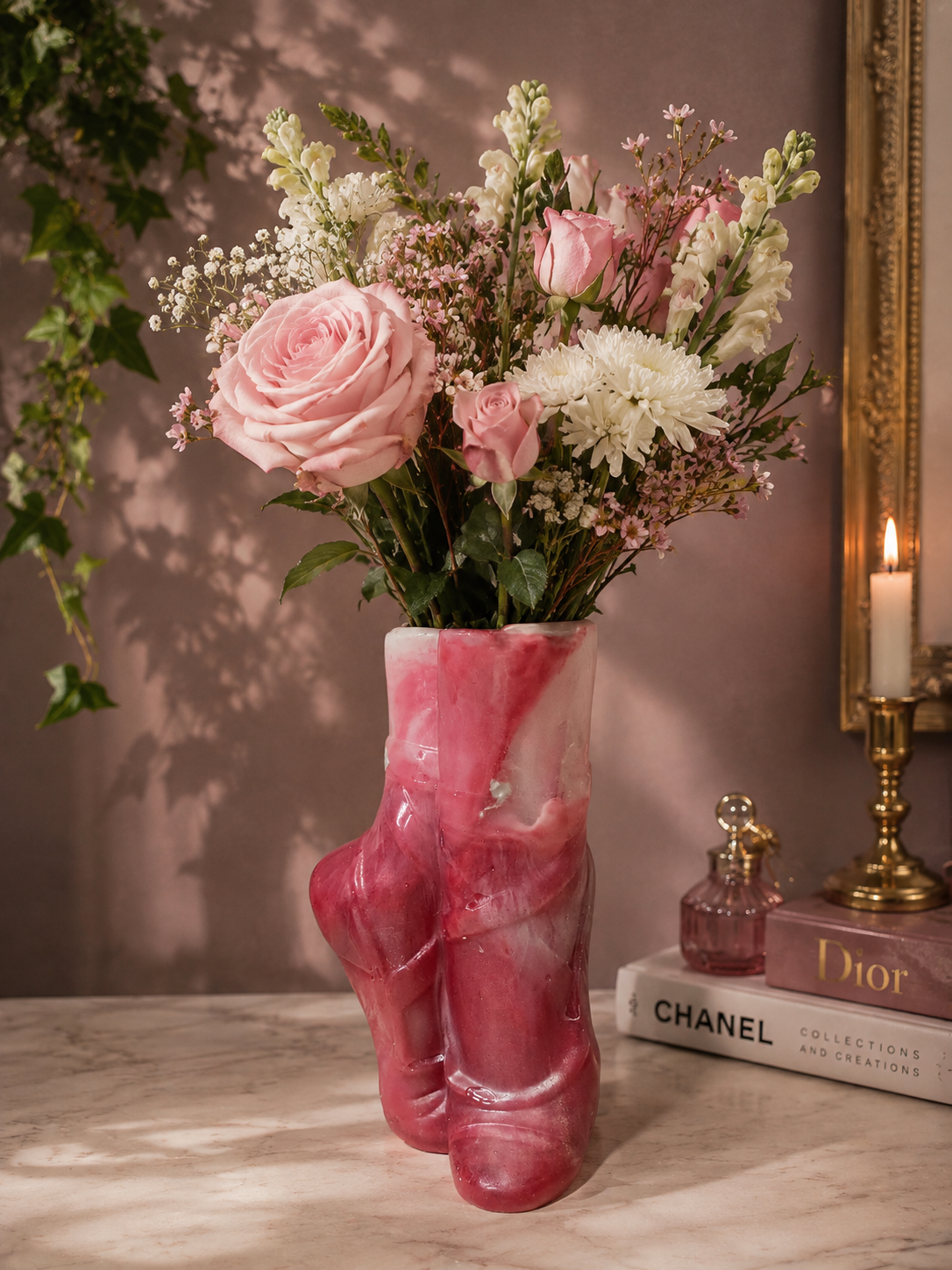 Ballerina Bloom Vaas Roze