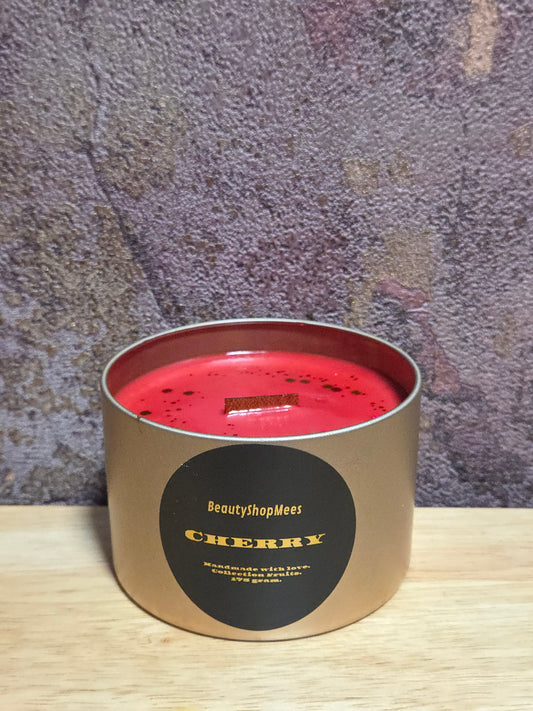 Gold Candle Cherry Candle
