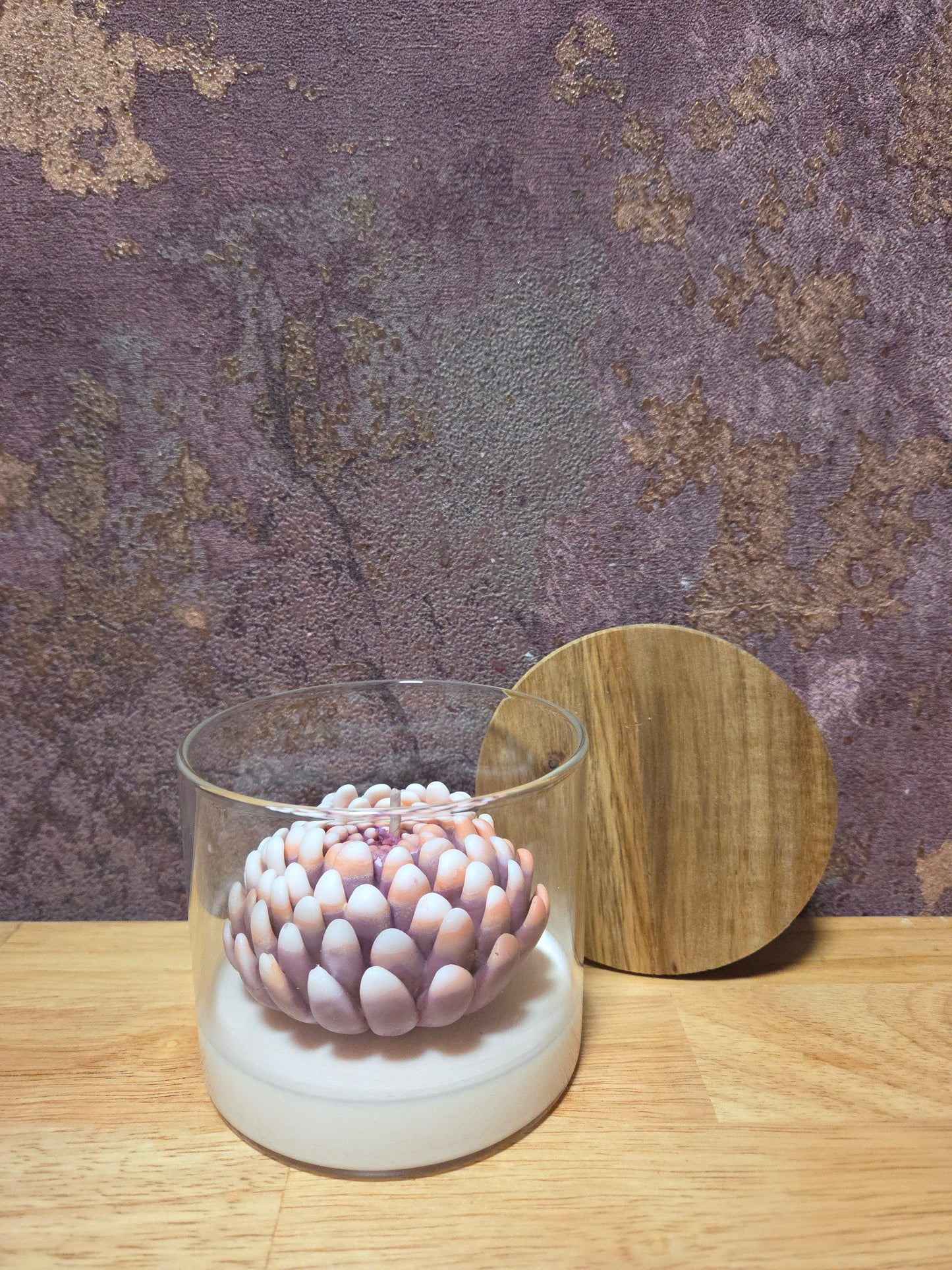 Dahlia Blush Kaars - Flowerbom