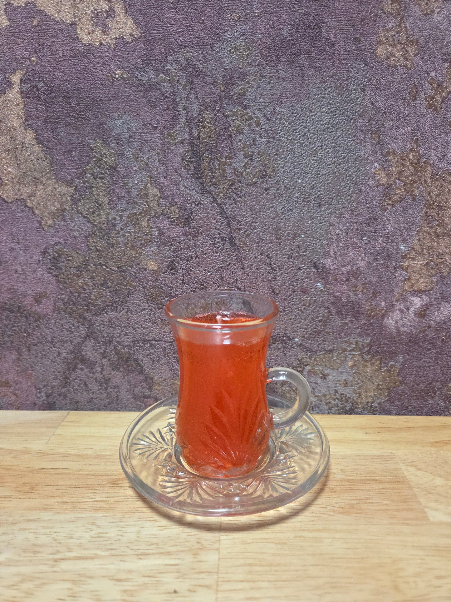 Aardbeien Thee Gel Kaars